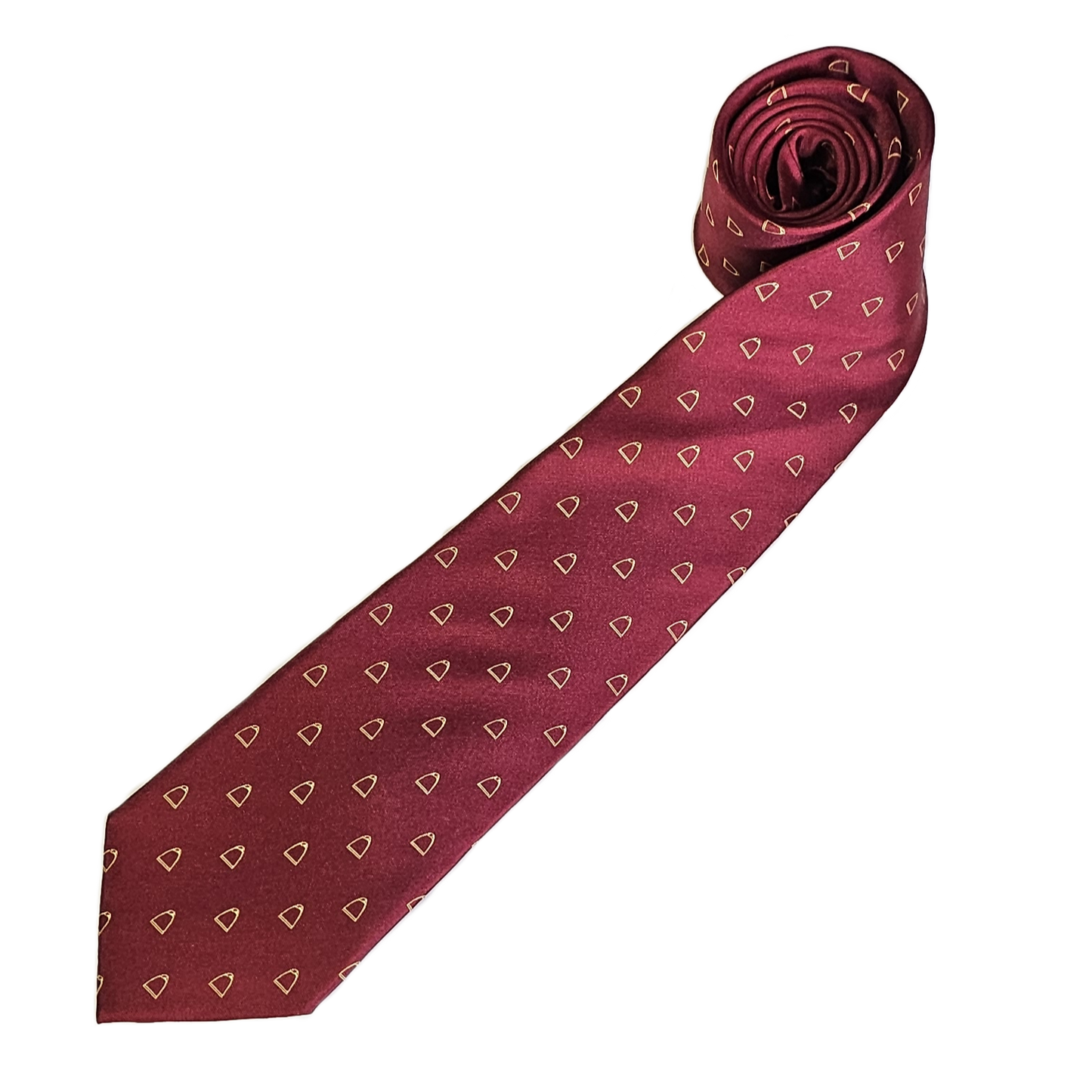 Fox & Chave Stirrup Tie - Red