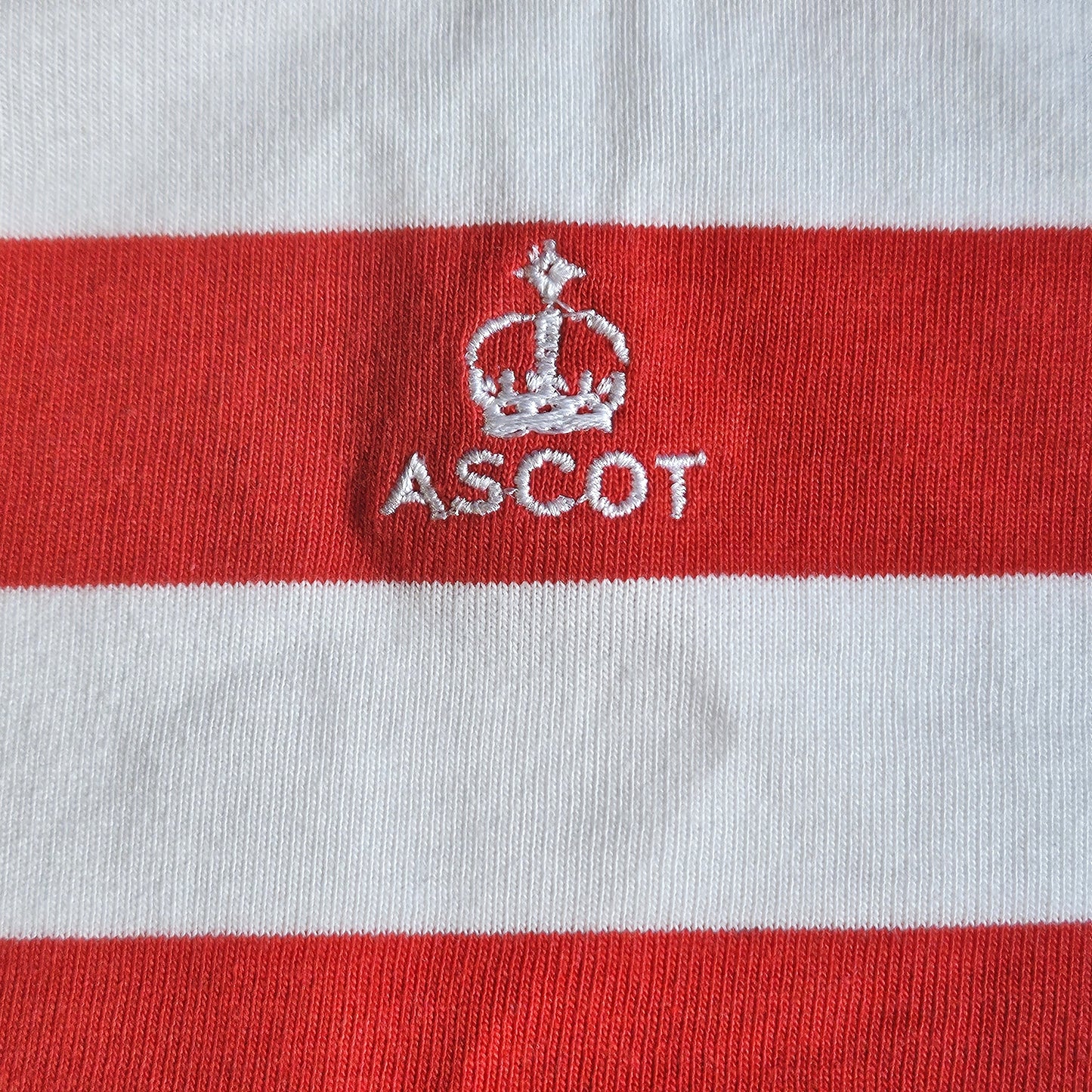Children's Scotty Stripe T-Shirt - Red/White
