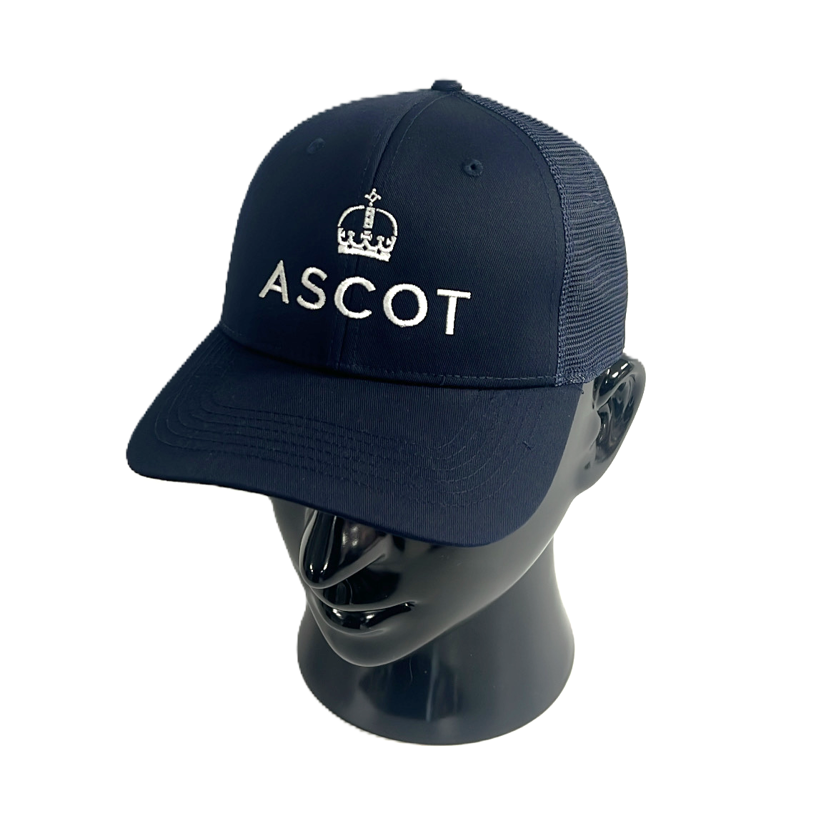 Adult Ascot Logo Cap - Navy