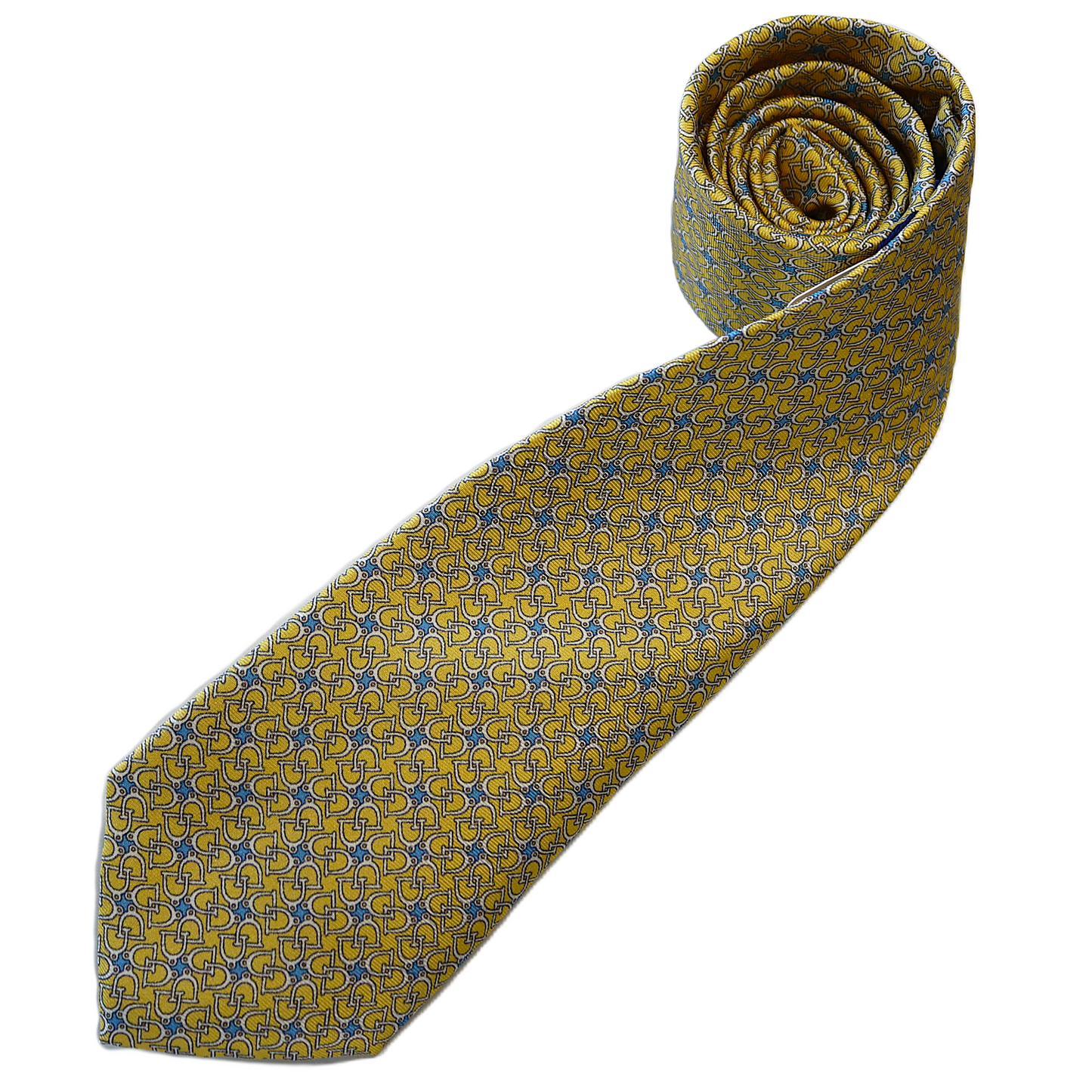 T.M. Lewin Stirrup Tie - Yellow