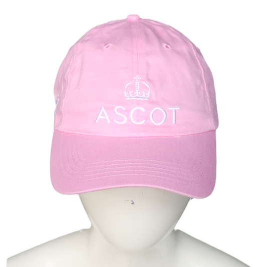 Adult Ascot Logo Cap - Light Pink