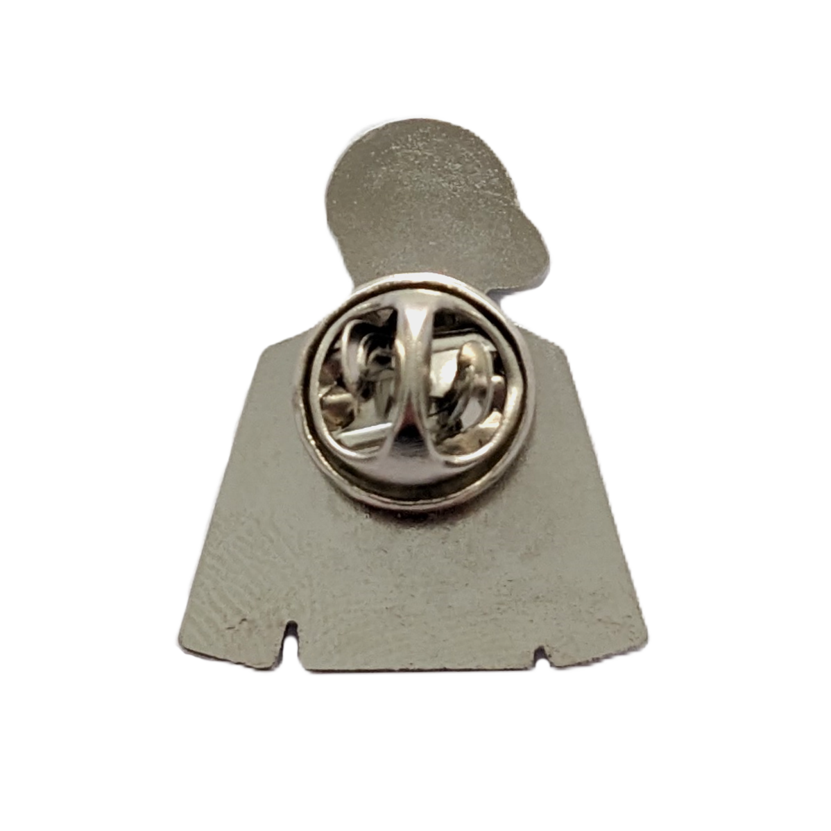 Jockey Silks Pin Badge - Red Chevron