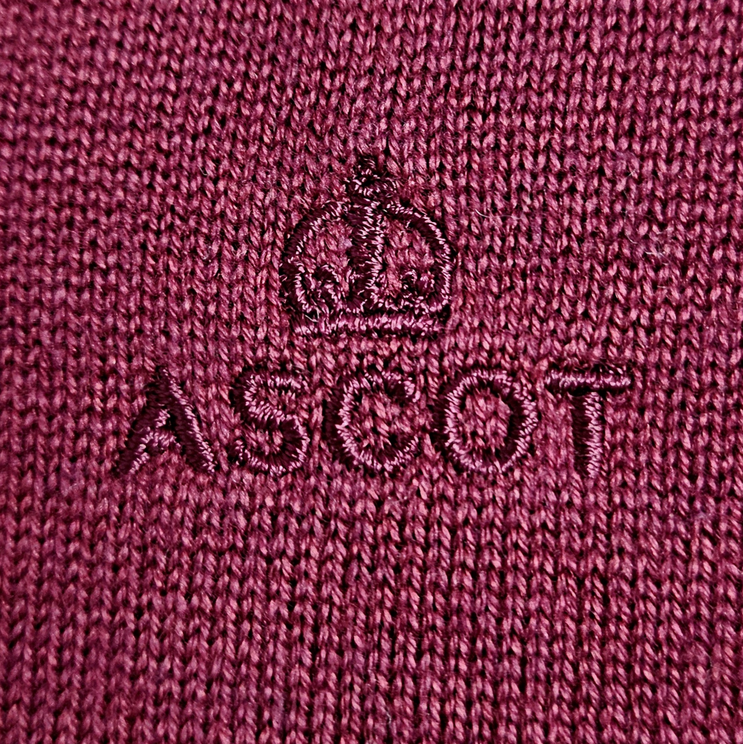 Quarter Zip Sweatshirt - Burgundy