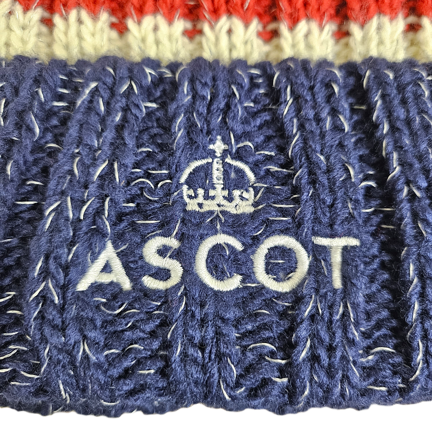 Striped Bobble Hat