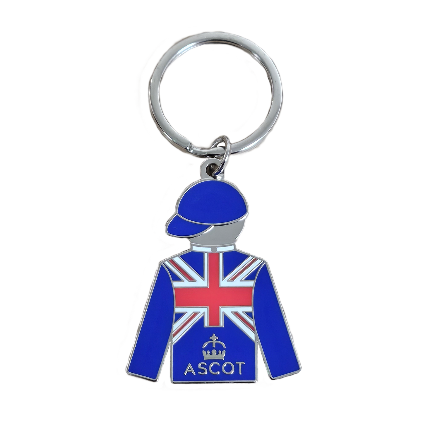 Union Jack Jockey Silks Keyring