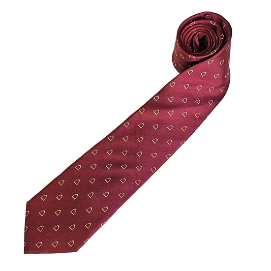 Fox & Chave Stirrup Tie - Red