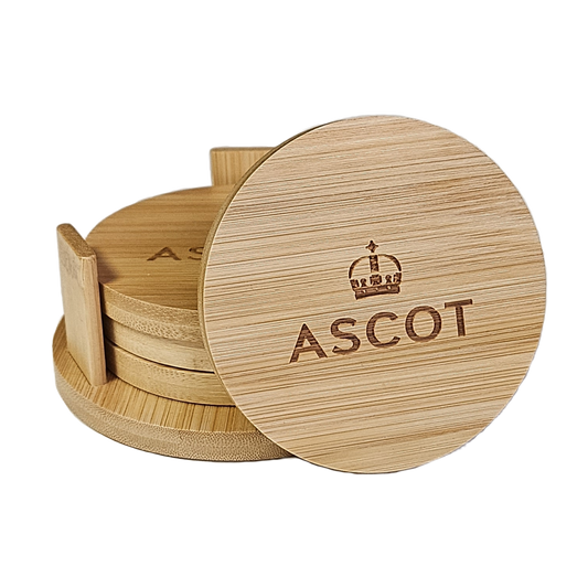 Bamboo Coaster Set