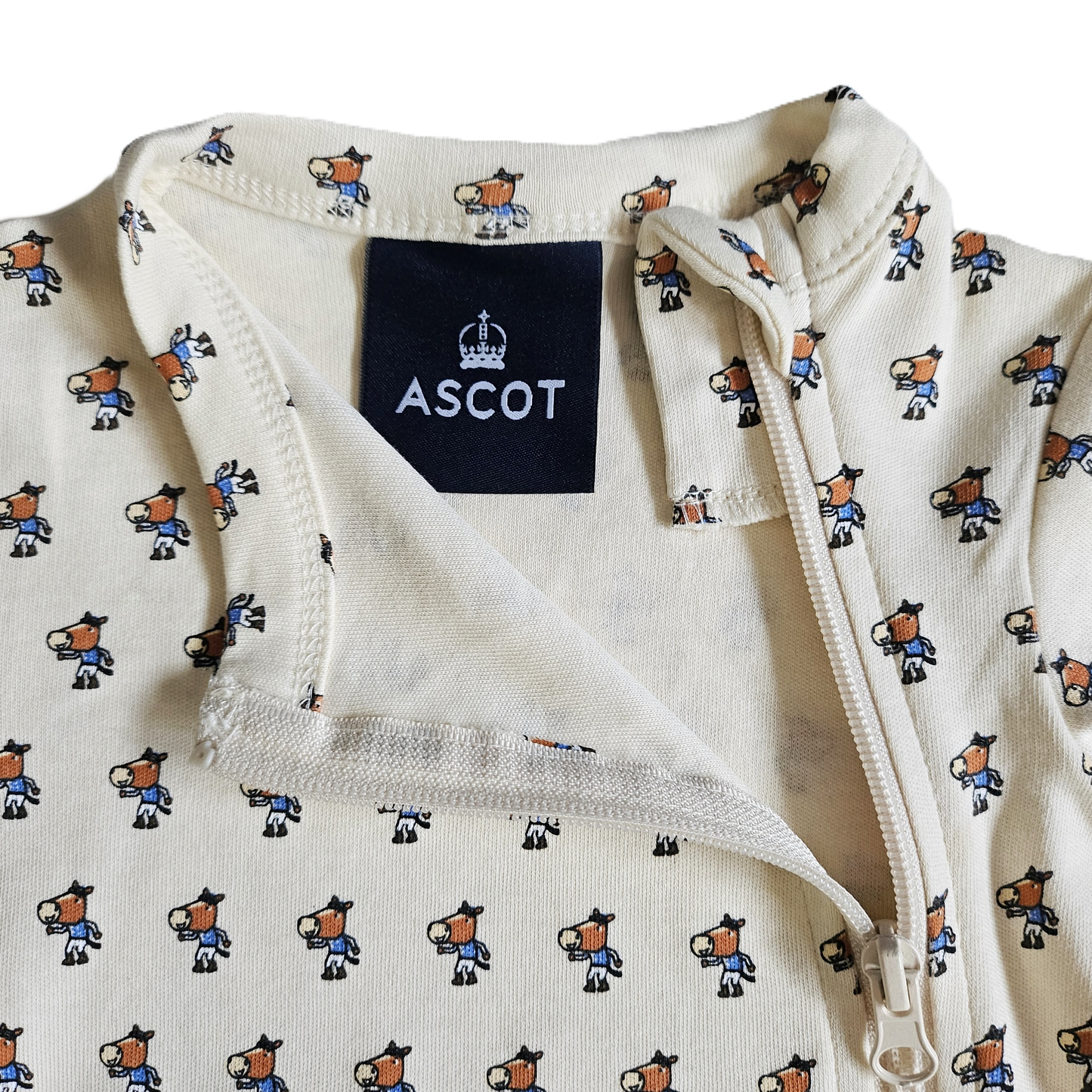 Children's Scotty Print Baby Grow