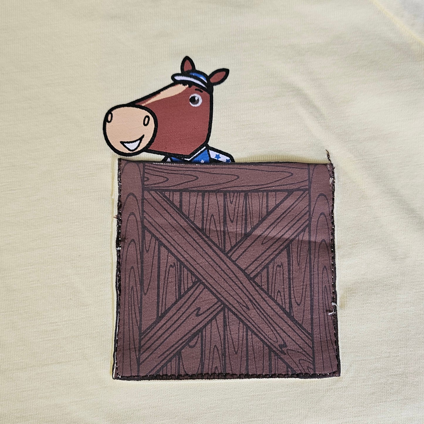 Children's Scotty Stable T-Shirt - Yellow