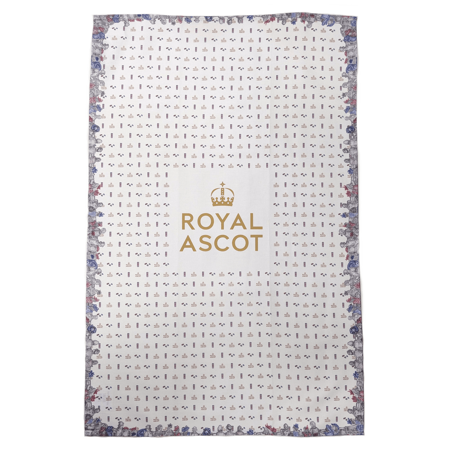 Royal Ascot Tea Towel - Grandstand Party