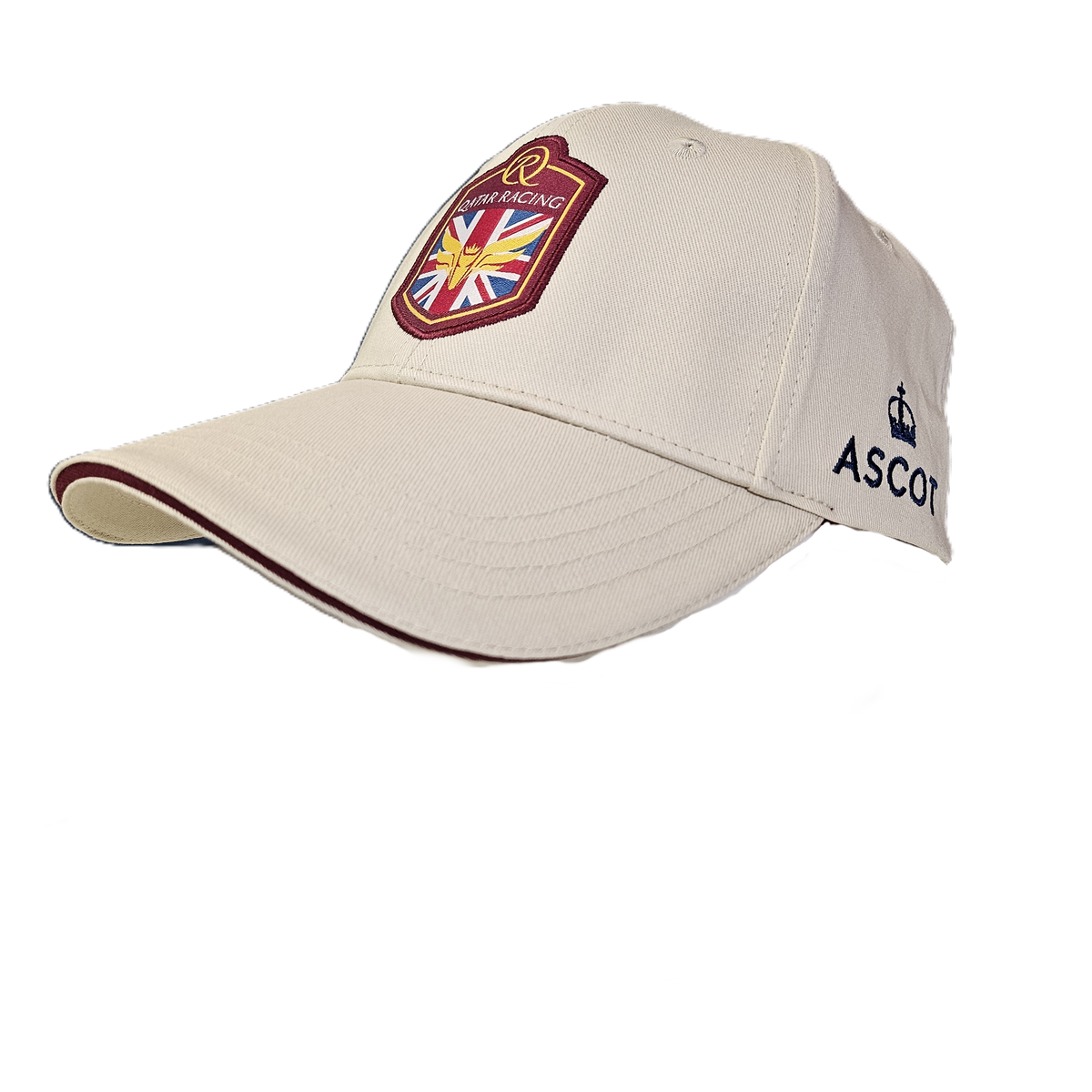 Qatar Racing British Champions Day Cap - Ecru