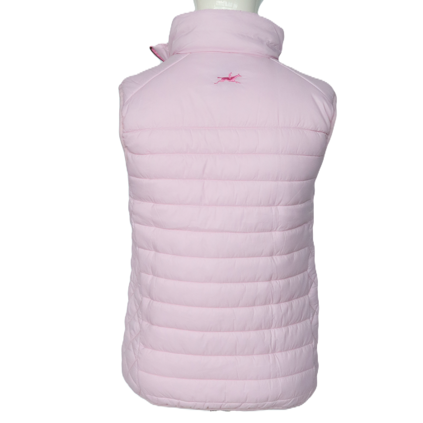 Ladies Gilet with Crown Logo - Pink