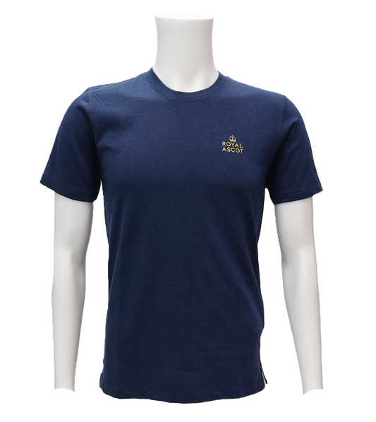 Mens Royal Ascot Logo T-shirt - Navy