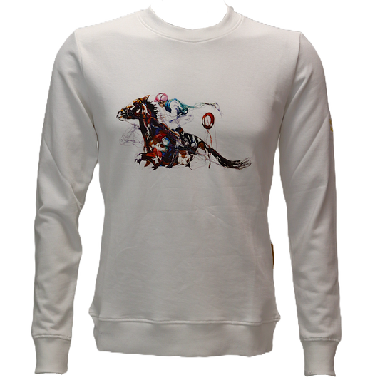 Horse Sweatshirt - White