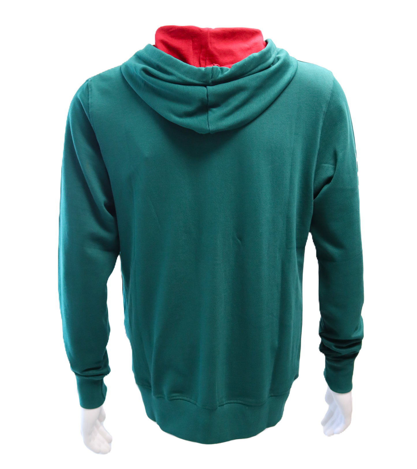 Ascot Zippered Hoodie - Green