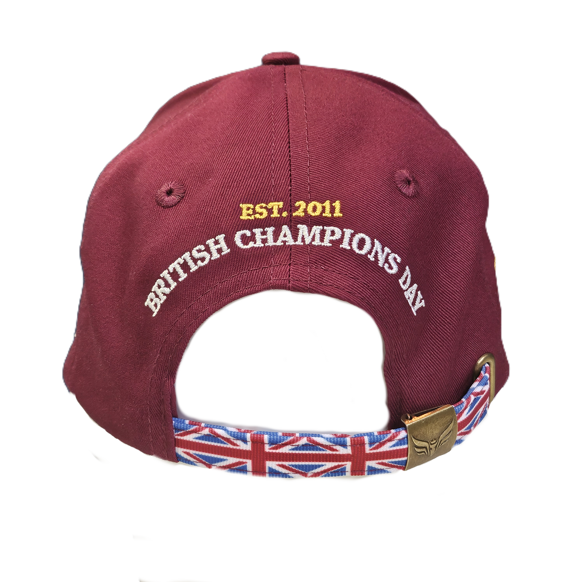 Qatar Racing British Champions Day Cap - Burgundy