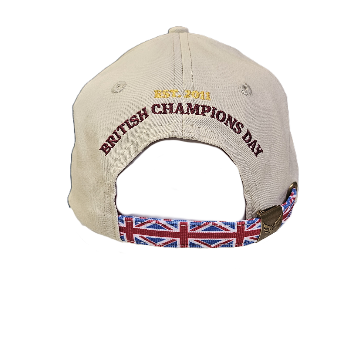Qatar Racing British Champions Day Cap - Ecru