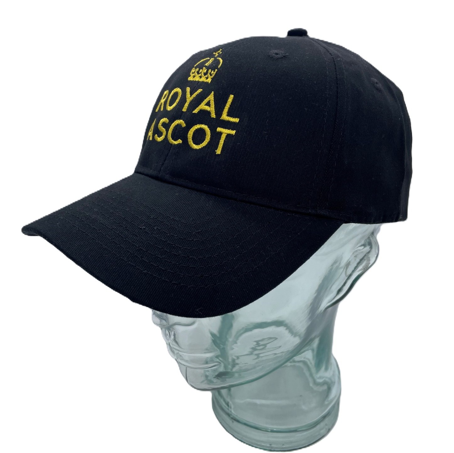 Adult Royal Ascot Logo Cap - Black