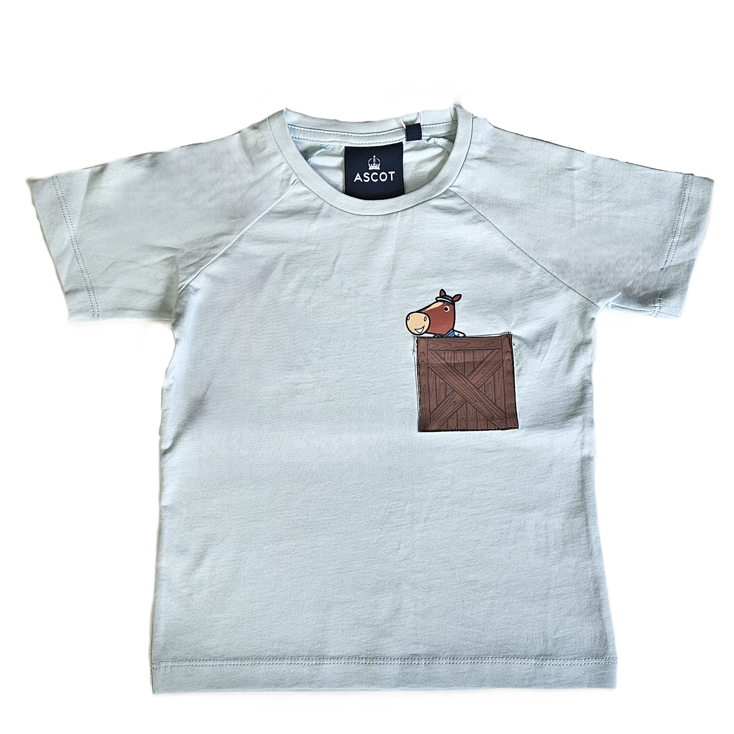Children's Scotty Stable T-Shirt - Blue