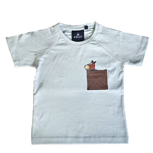 Children's Scotty Stable T-Shirt - Blue