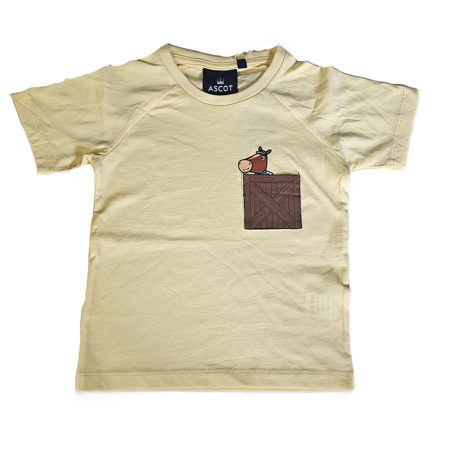 Children's Scotty Stable T-Shirt - Yellow