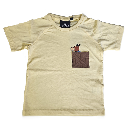 Children's Scotty Stable T-Shirt - Yellow