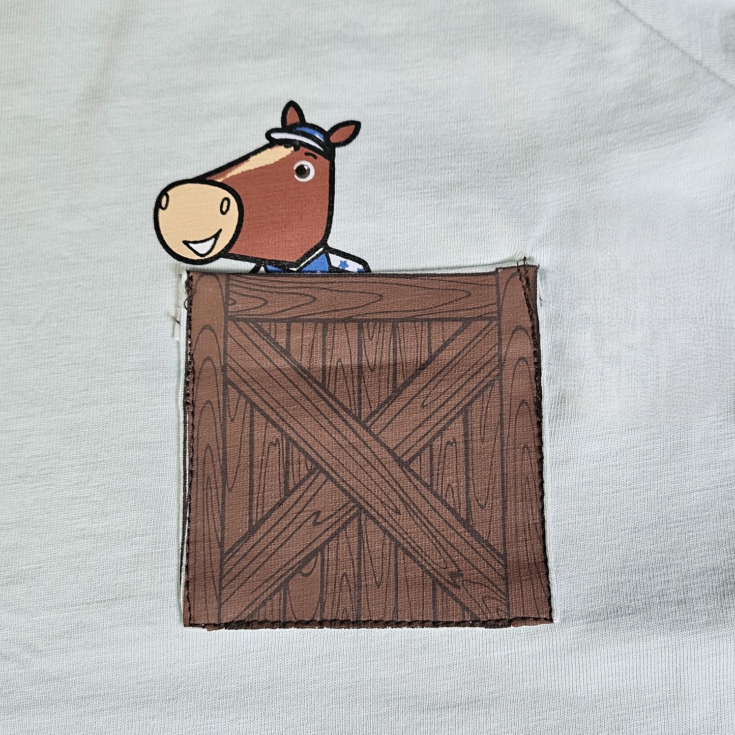 Children's Scotty Stable T-Shirt - Blue
