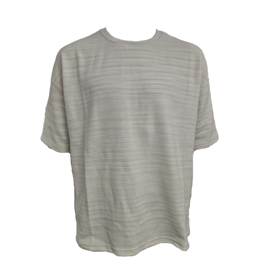 Ascot Textured T-Shirt - Khaki
