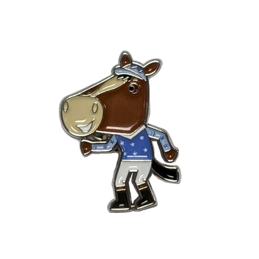 Ascot Scotty Pin Badge