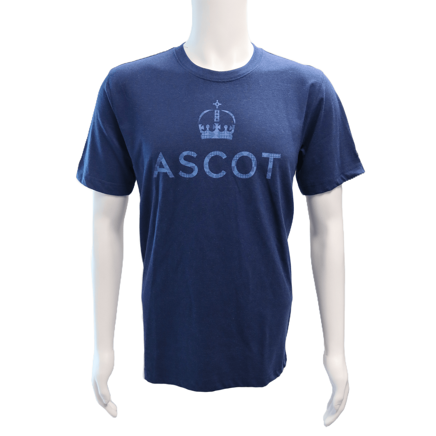 Mens Ascot Logo T-Shirt - Navy