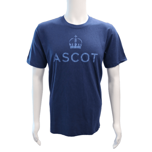 Mens Ascot Logo T-Shirt - Navy