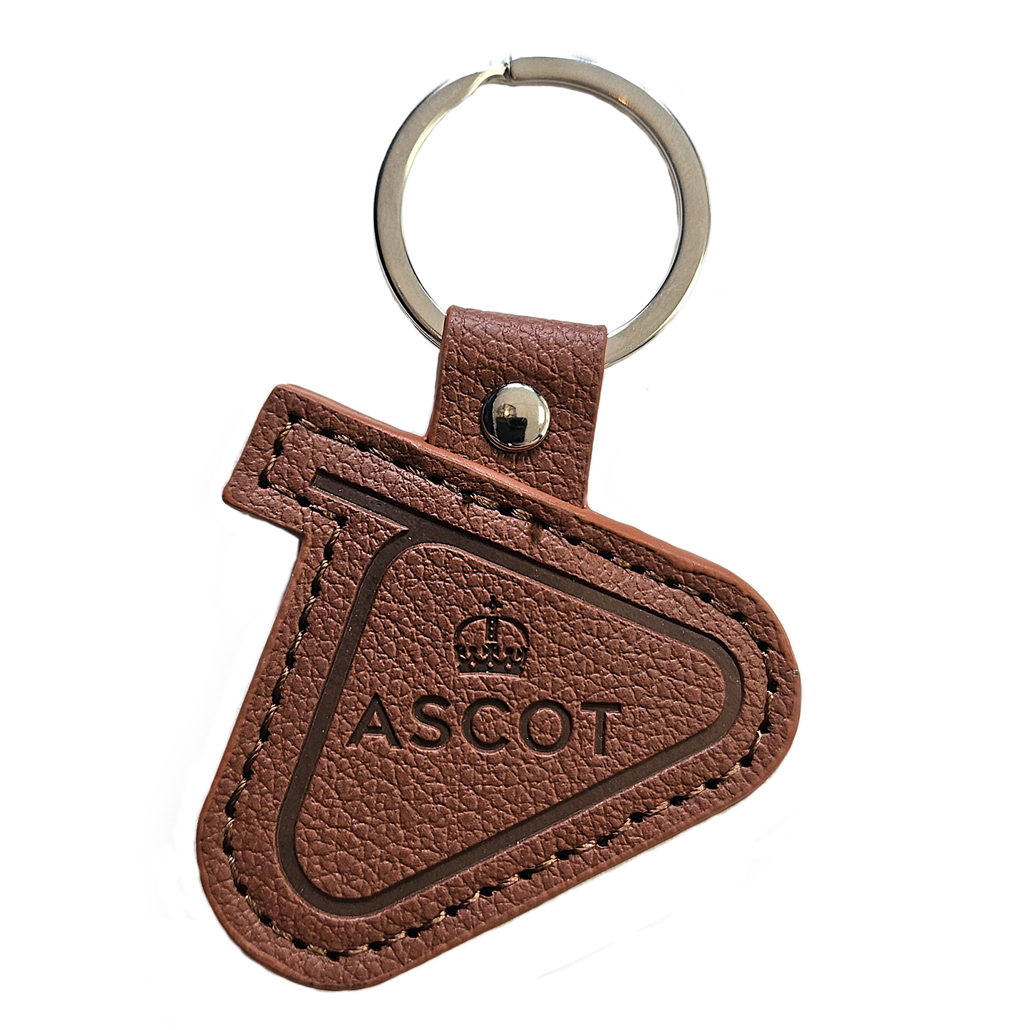 Track Shaped Keyring