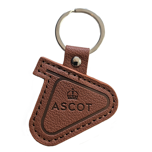 Track Shaped Keyring