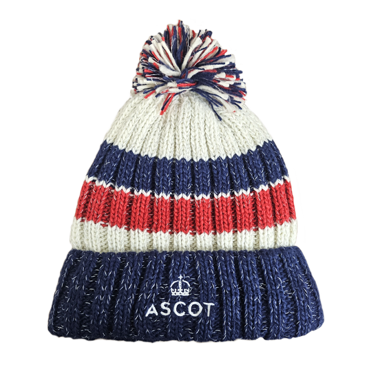 Striped Bobble Hat