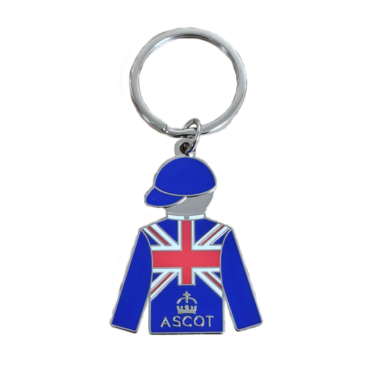 Union Jack Jockey Silks Keyring
